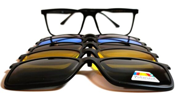 Rame ochelari cu 5 clip-on